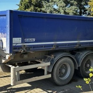 foto 18t sklápěč přívěs tandem bordmatik Panav