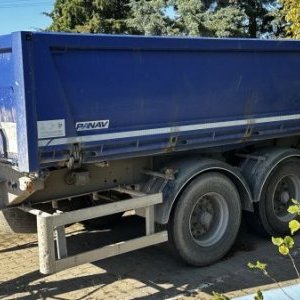 foto 18t sklápěč přívěs tandem bordmatik Panav