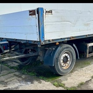 foto 18t přívěs valník na 6.9m 14.2t dobré pneu Panav PV18