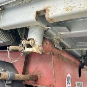 foto 3os 27/24t přívěs sklápěč Panav bordmatik zvedačka