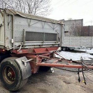 foto 3os 27/24t přívěs sklápěč Panav bordmatik zvedačka